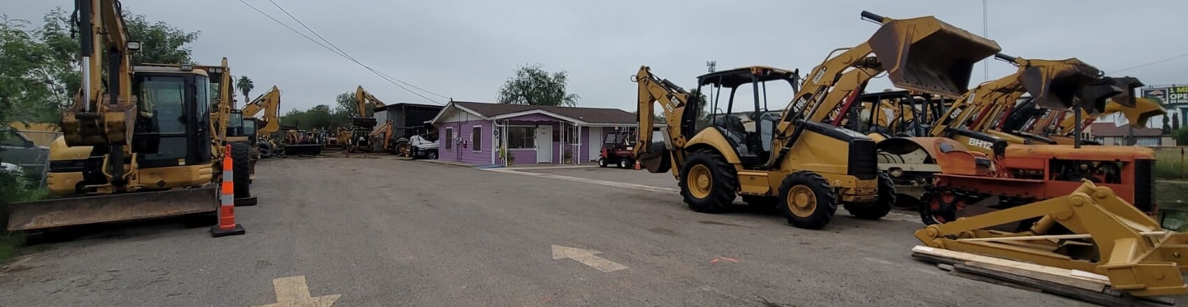 Pharr Heavy Equipment's Yard