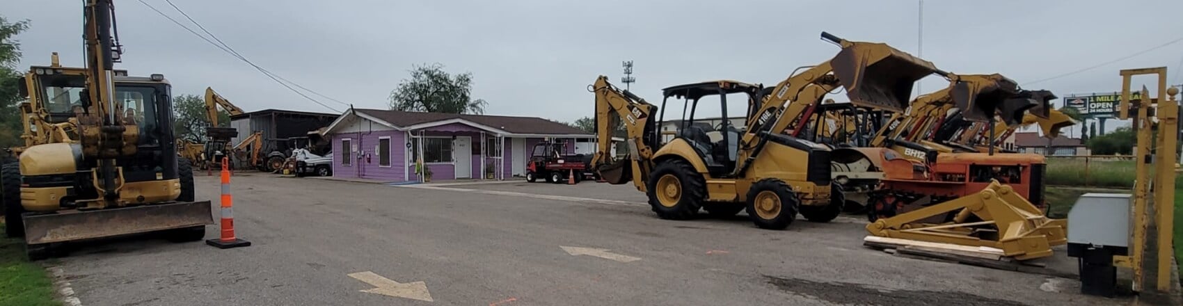 Pharr Heavy Equipment's Yard